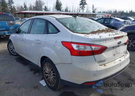 2012 Ford Focus Sel from USA, damaged, VIN 1FAHP3H27CL447066
